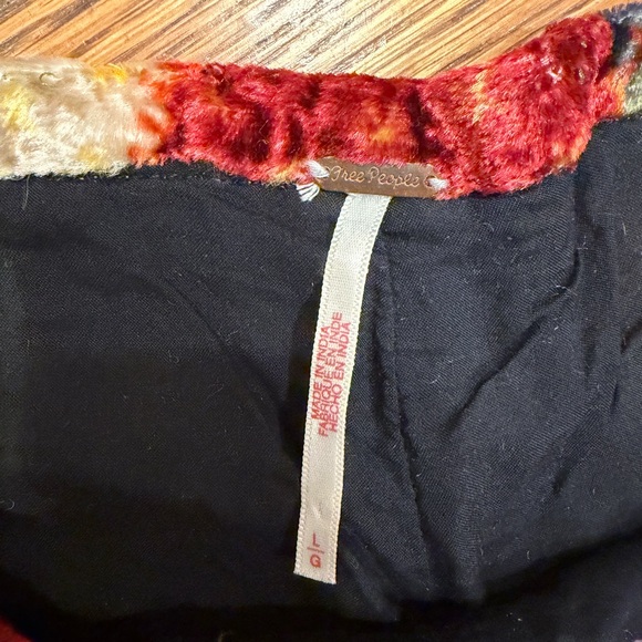 Vtg Free People Patchwork Dream Women High Waisted Shorts Sz L - Picture 3 of 6